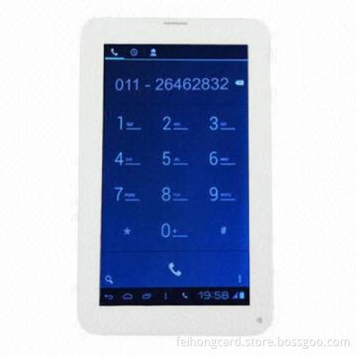 7-inch A23 Dual Core Tablet PC with Android 4.2, 1,024 x 600, Dual Camera, 512MB/4GB